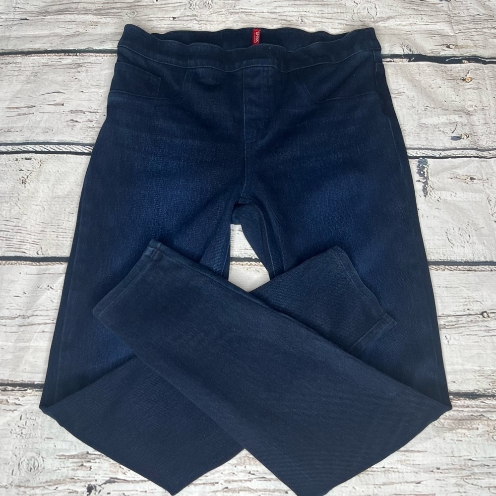 Spanx Ankle Length Skinny Jean-ish Legging Size M - Picture 2 of 7